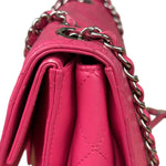 Chanel Pink Quilted Leather Accordion Flap Bag 2014