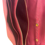 Prada Pink Saffiano Leather Pouchette