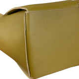 Bottega Veneta Muted Olive Intreccio Arco Woven Leather Tote