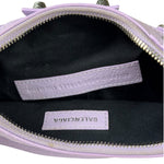 Balenciaga Lilac Calfskin Le Cagole XS Shoulder Bag