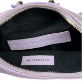 Balenciaga Lilac Calfskin Le Cagole XS Shoulder Bag