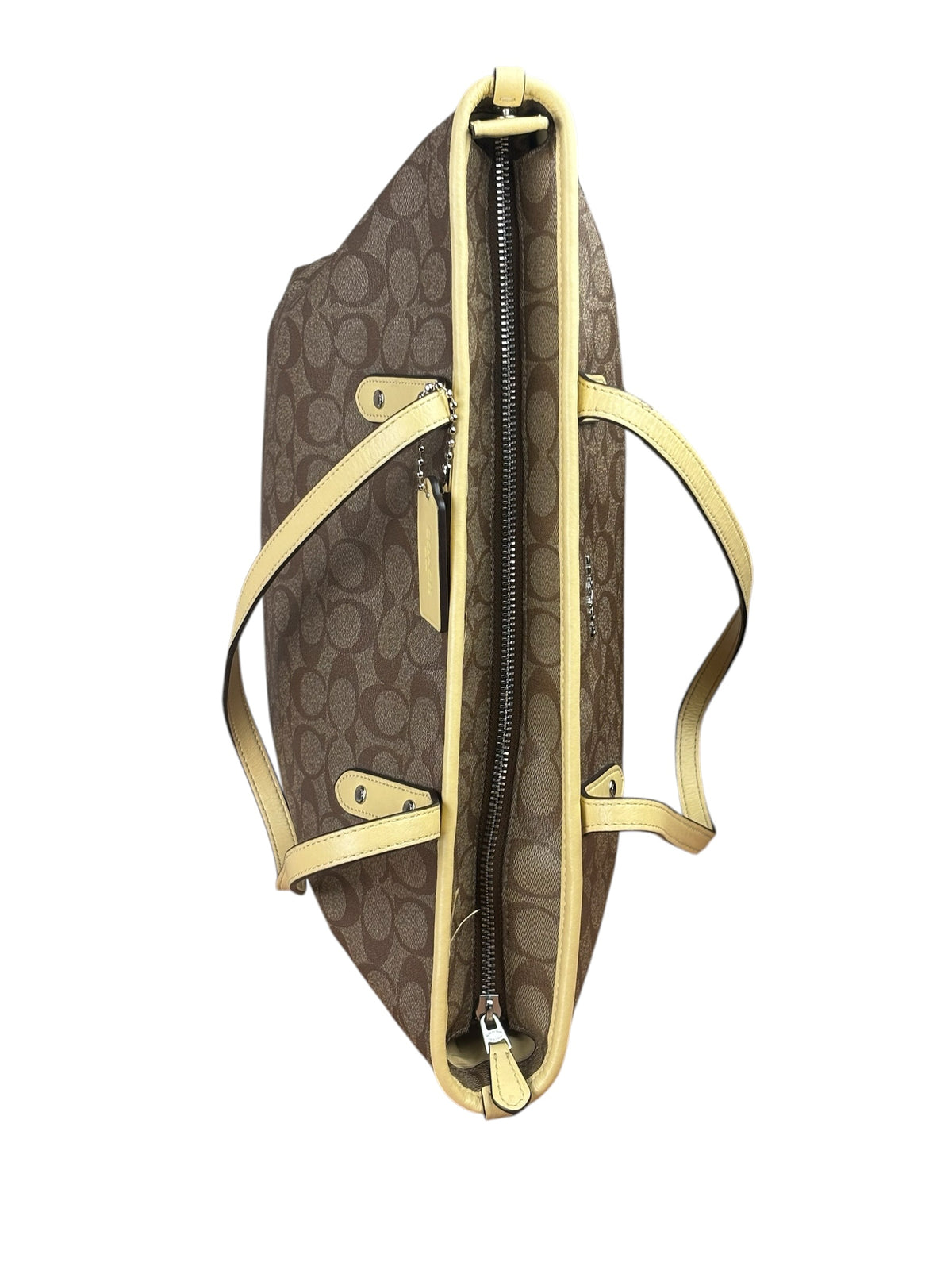 Coach Beige/Brown CC City Tote
