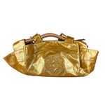 Loewe Metallic Gold Nappa Aire Handbag