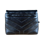 Saint Laurent Loulou Black Leather Shoulder Bag
