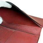Cartier Black Leather Louis Multipurpose Continental Long Wallet
