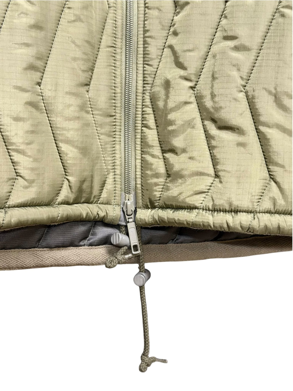 Junya Watanabe eYe Man Military Green Puffer Liner Jacket