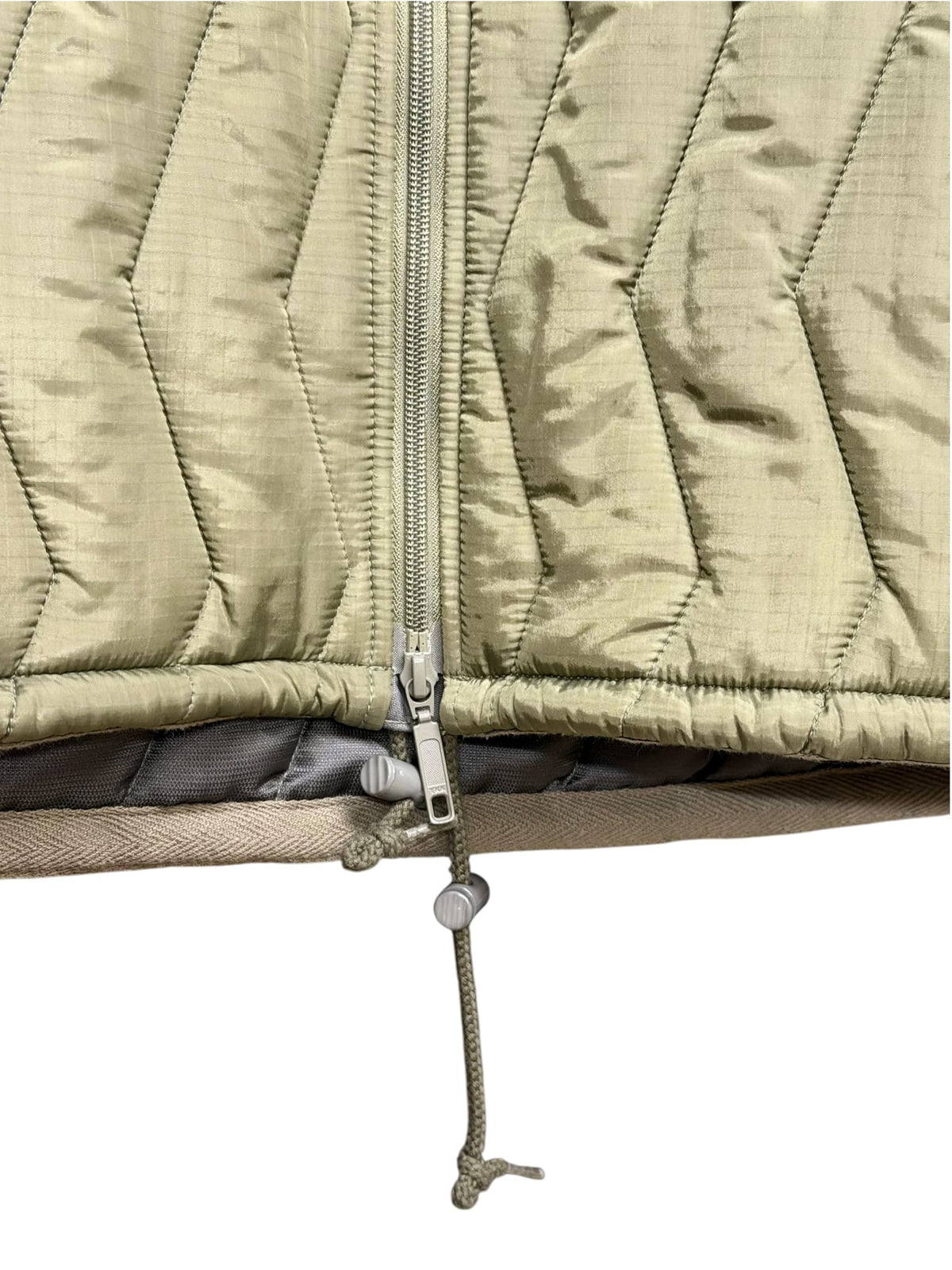 Junya Watanabe eYe Man Military Green Puffer Liner Jacket