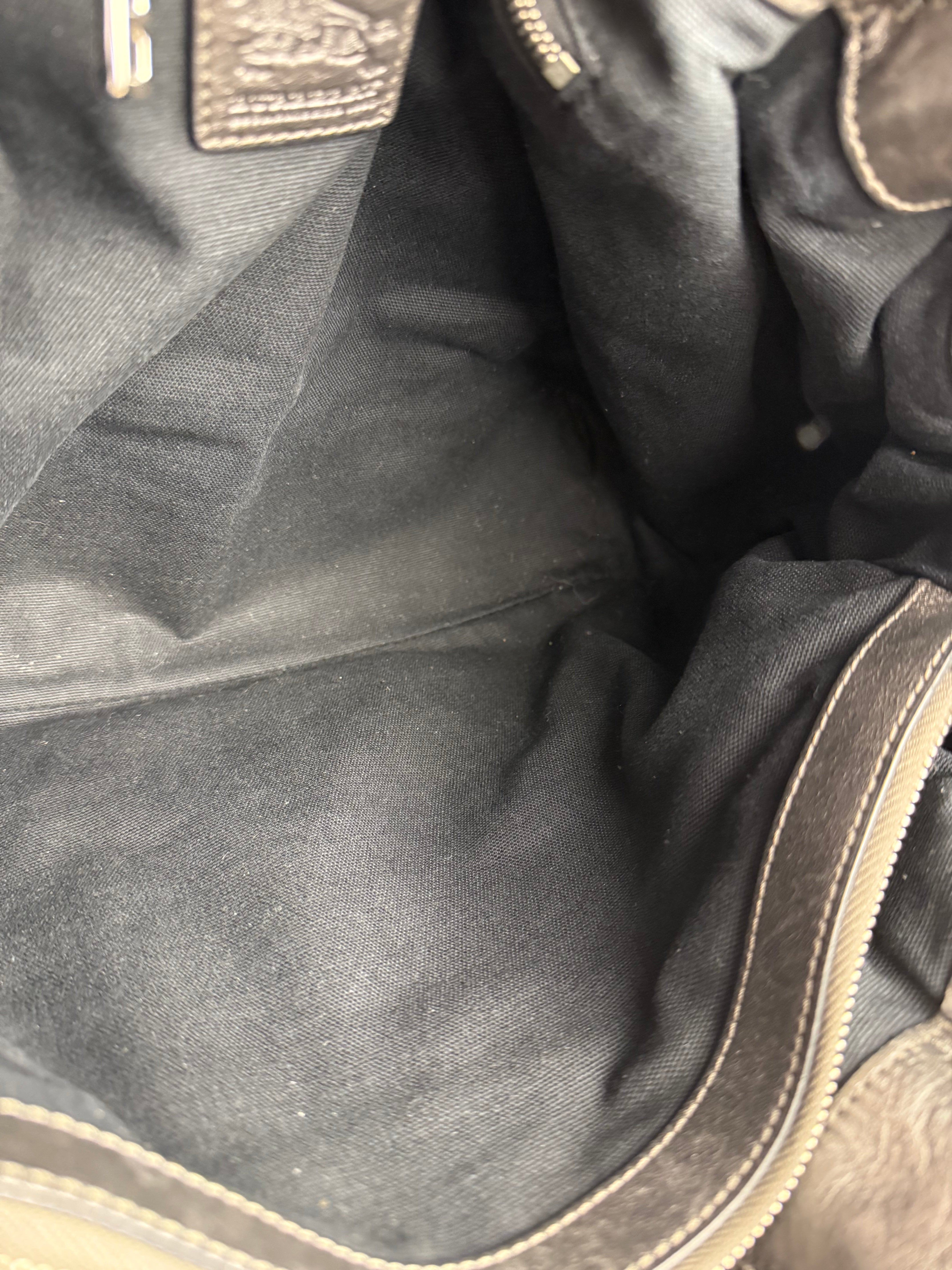 Burberry Vintage Grey Nova Check Shoulder Bag