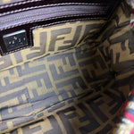 Fendi FF Bird Print Baguette