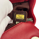 Chanel Red Quilted Leather Boy Flap Bag 2014
