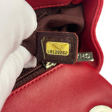 Chanel Red Quilted Leather Boy Flap Bag 2014