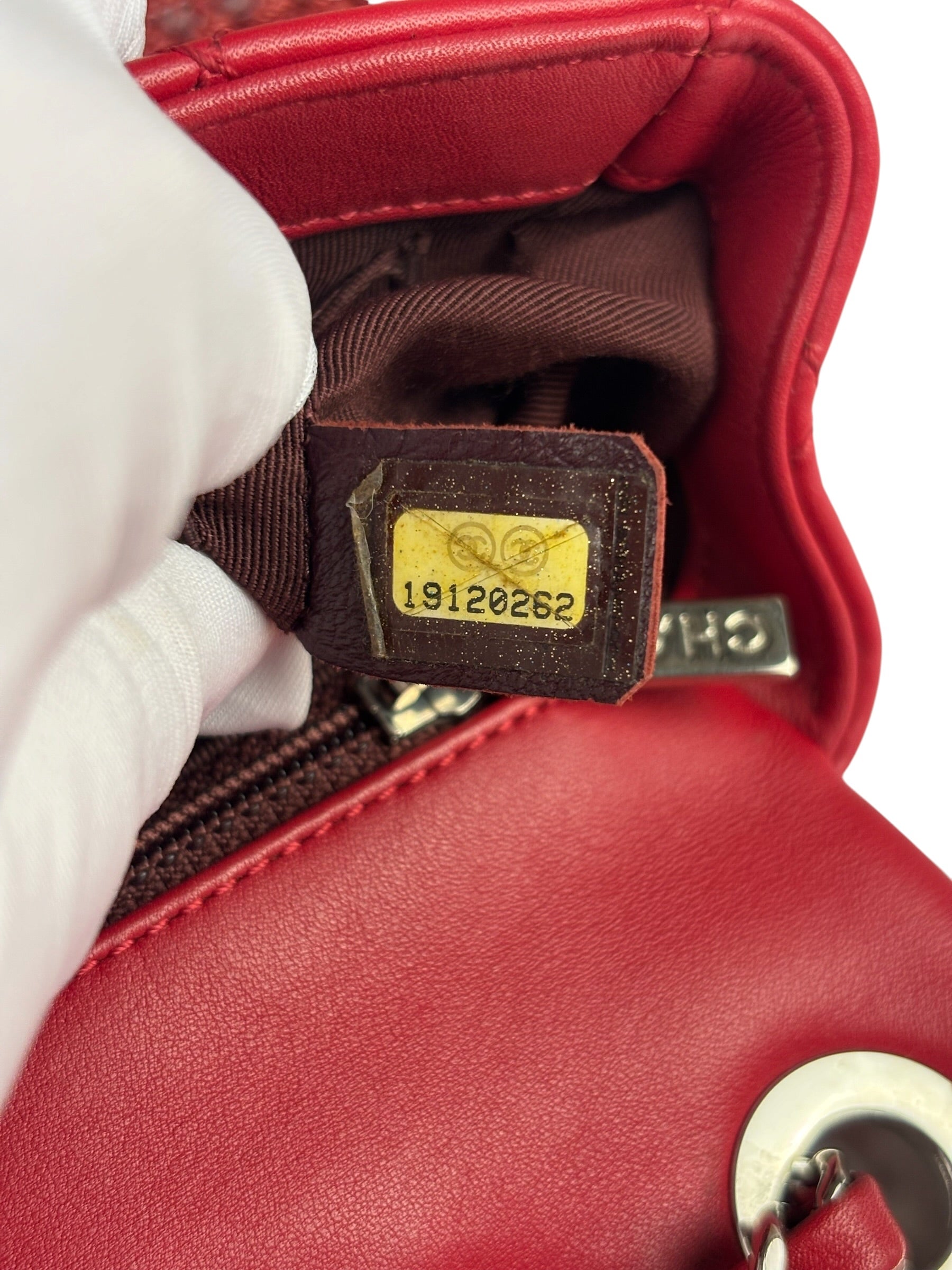 Chanel Red Quilted Leather Boy Flap Bag 2014