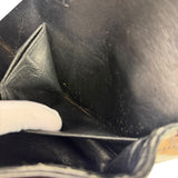 Chanel Black Patent Quilted Leather Double Flap Bag