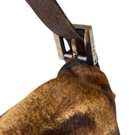 Fendi Pony Hair/Leather Trim Baguette
