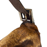 Fendi Pony Hair/Leather Trim Baguette