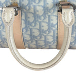 Christian Dior Vintage Trotter Canvas Mini Boston Bag