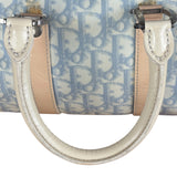 Christian Dior Vintage Trotter Canvas Mini Boston Bag