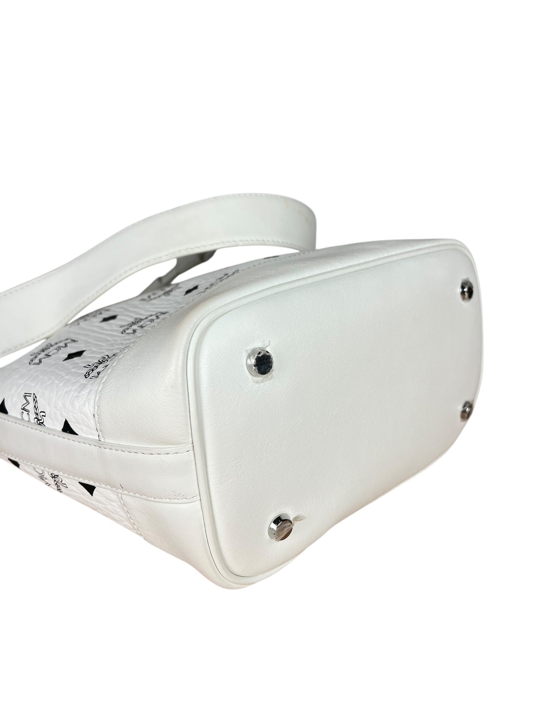 MCM Dessau Drawstring Bucket Bag