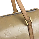 Louis Vuitton Yellow Monogram Vernis Bedford Handbag