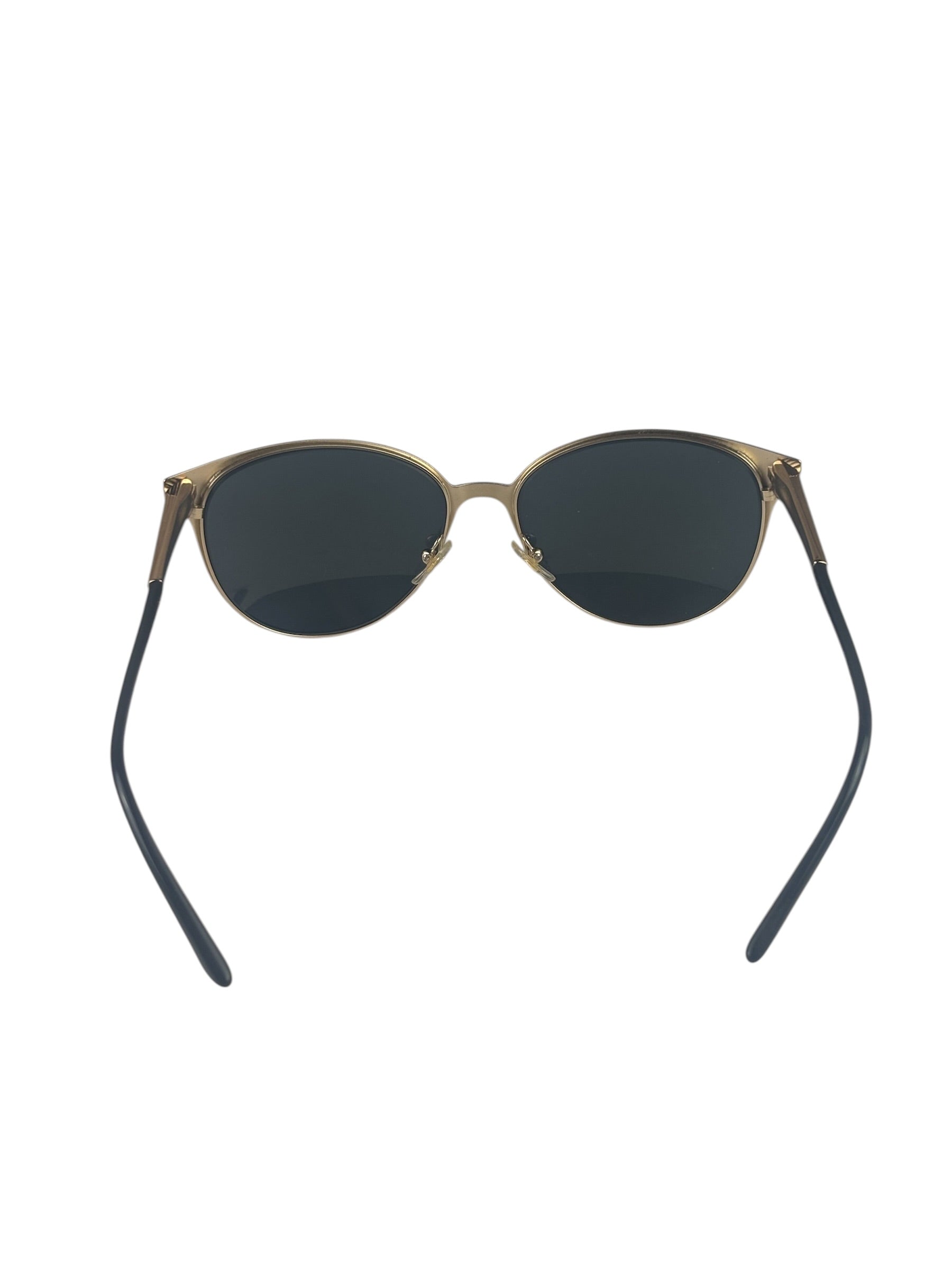 Versace MOD 2158 Black/Gold Mirrored Sunglasses