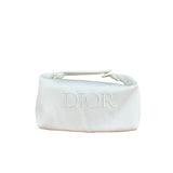 Dior Beauty White Canvas Mini Pouch