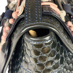 Fendi Patent Leather Romanesque B Buckle Bag