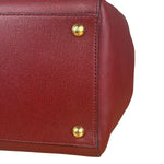 Fendi Red Leather 2Jours Handbag (Deterioration)