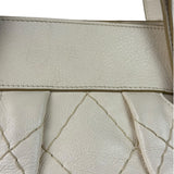 Chanel Beige Quilted Leather Tote 2009
