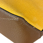 Coach Mustard Yellow Tote 20 In Colorblock Two-Way Bag