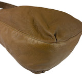 Gucci Tan Brown Leather Wave Hobo Bag