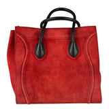 Celine Suede Luggage Phantom Tote Bag