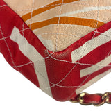 Chanel Map of Paris Quilted Print CC Chain Handbag 2005