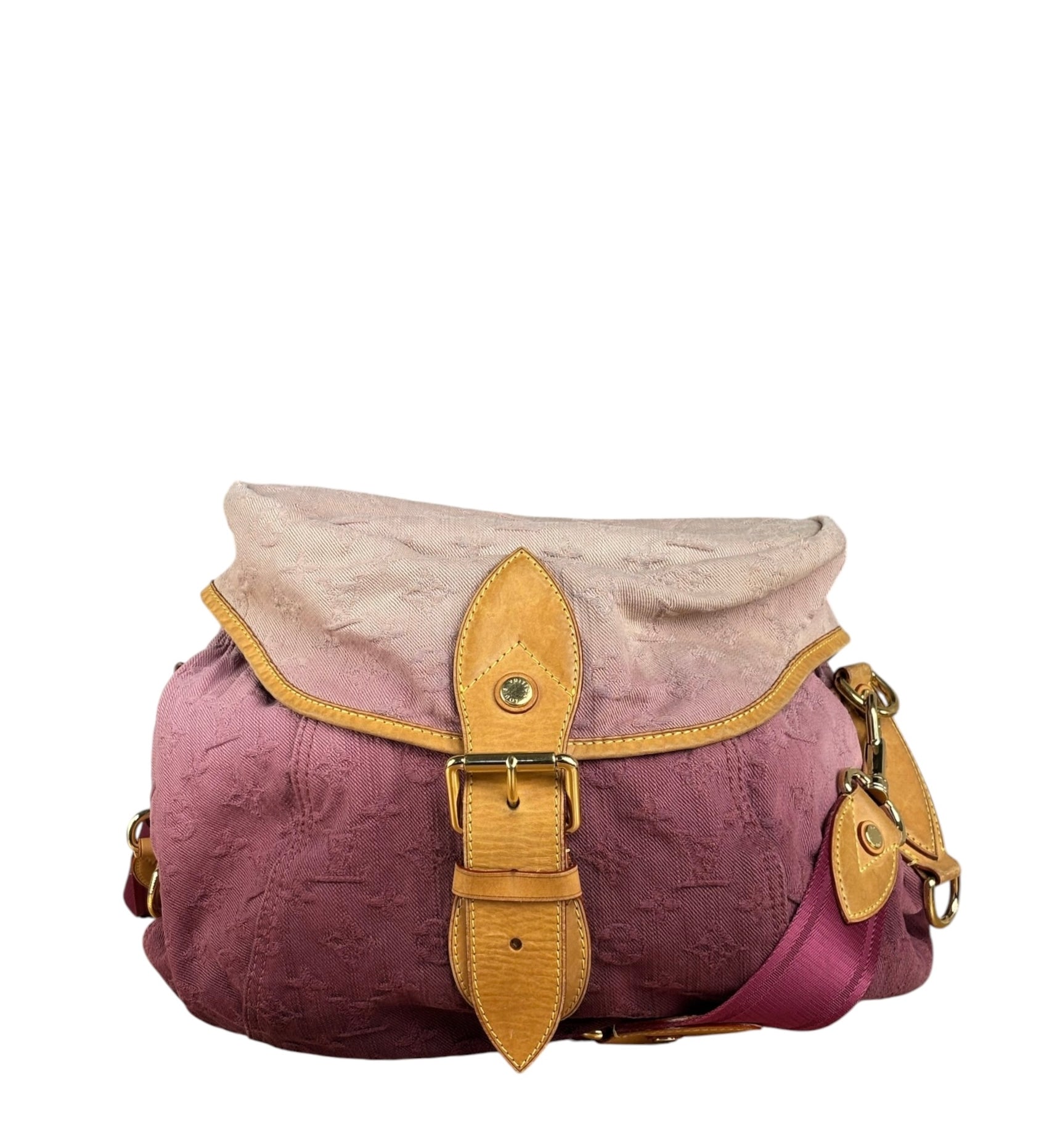 Louis Vuitton Bicolor Denim Monogram Sunshine Crossbody Bag