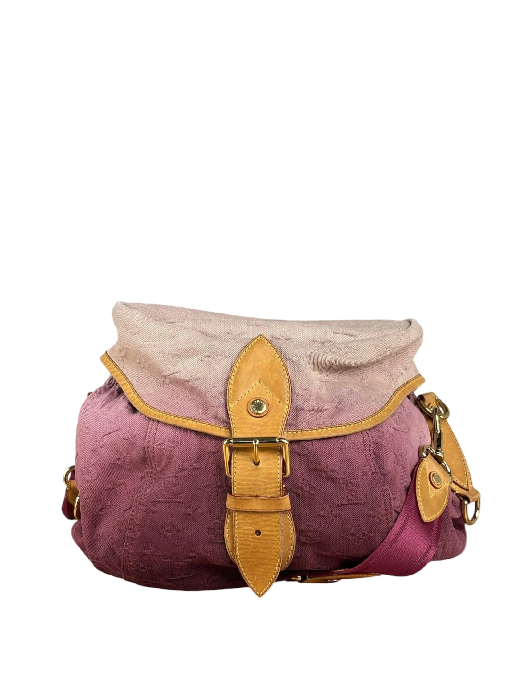 Louis Vuitton Bicolor Denim Monogram Sunshine Crossbody Bag