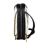 Chanel Bicolor Chevron V-Quilted Leather Camera Case 2014