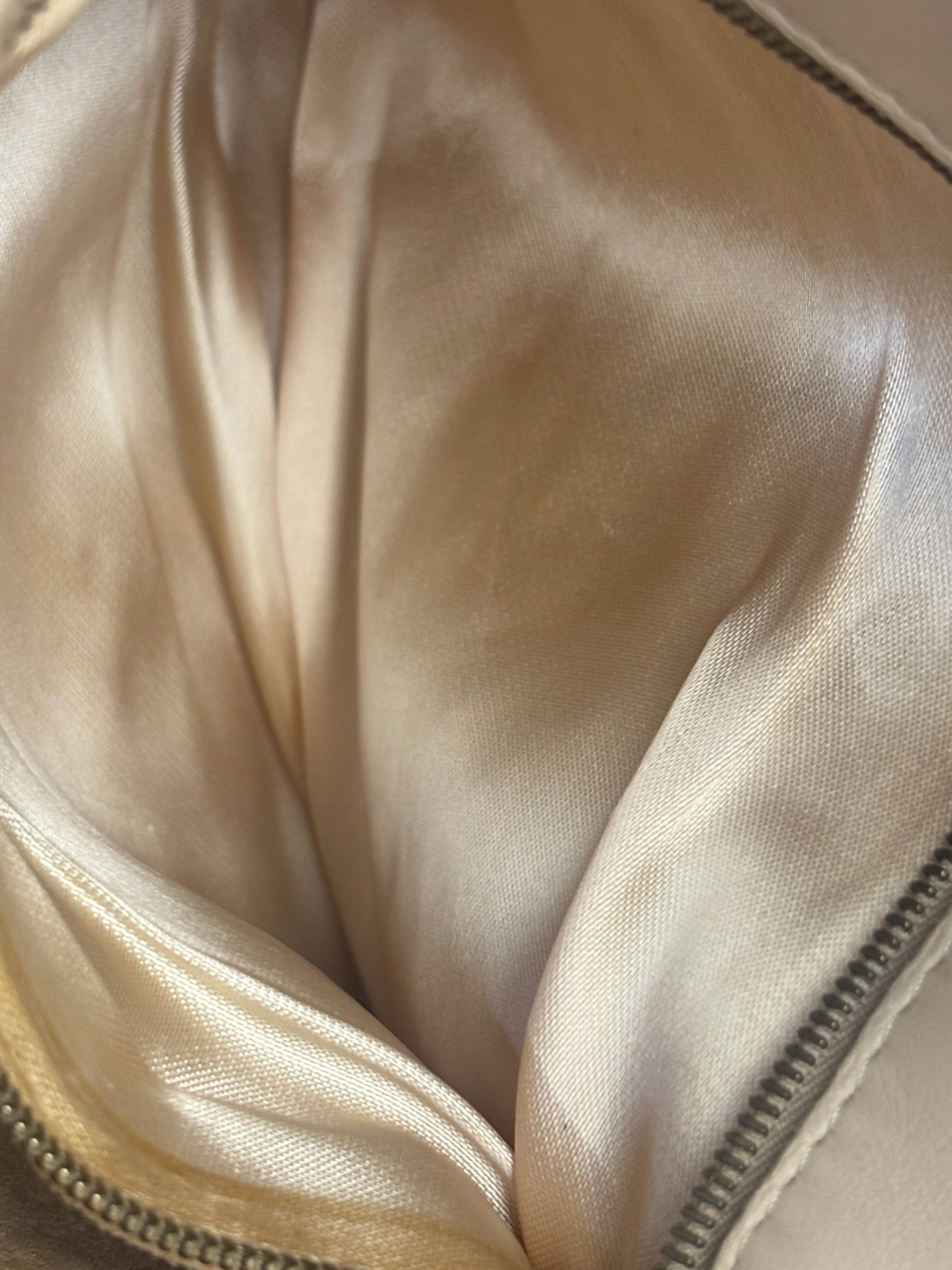 Bottega Veneta Vintage Beige Intrecciato Crossbody