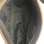 Gucci Vintage Beige Canvas Mini Pochette Handbag