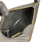 Yves Saint Laurent Black Leather Card Holder Wallet