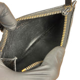 Yves Saint Laurent Black Leather Card Holder Wallet