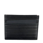 Christian Dior Red/Black Leather Card Holder