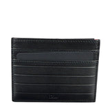 Christian Dior Red/Black Leather Card Holder
