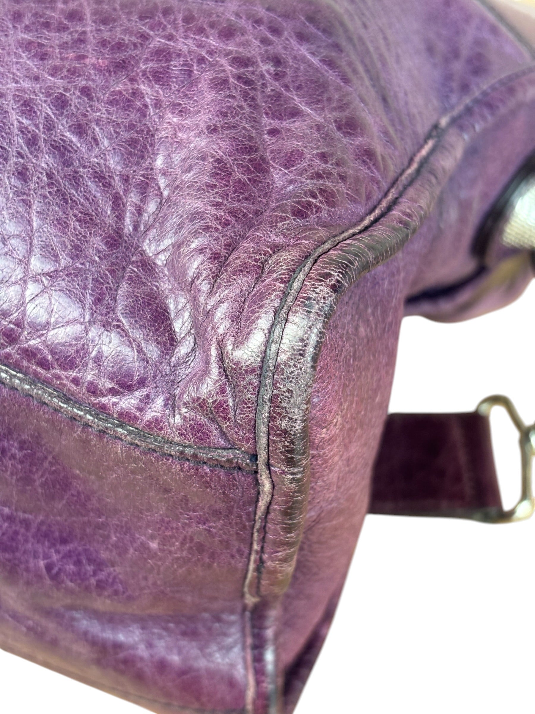 Balenciaga Purple City Bag