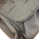 Prada Vintage Black Satin Mini Shoulder Bag