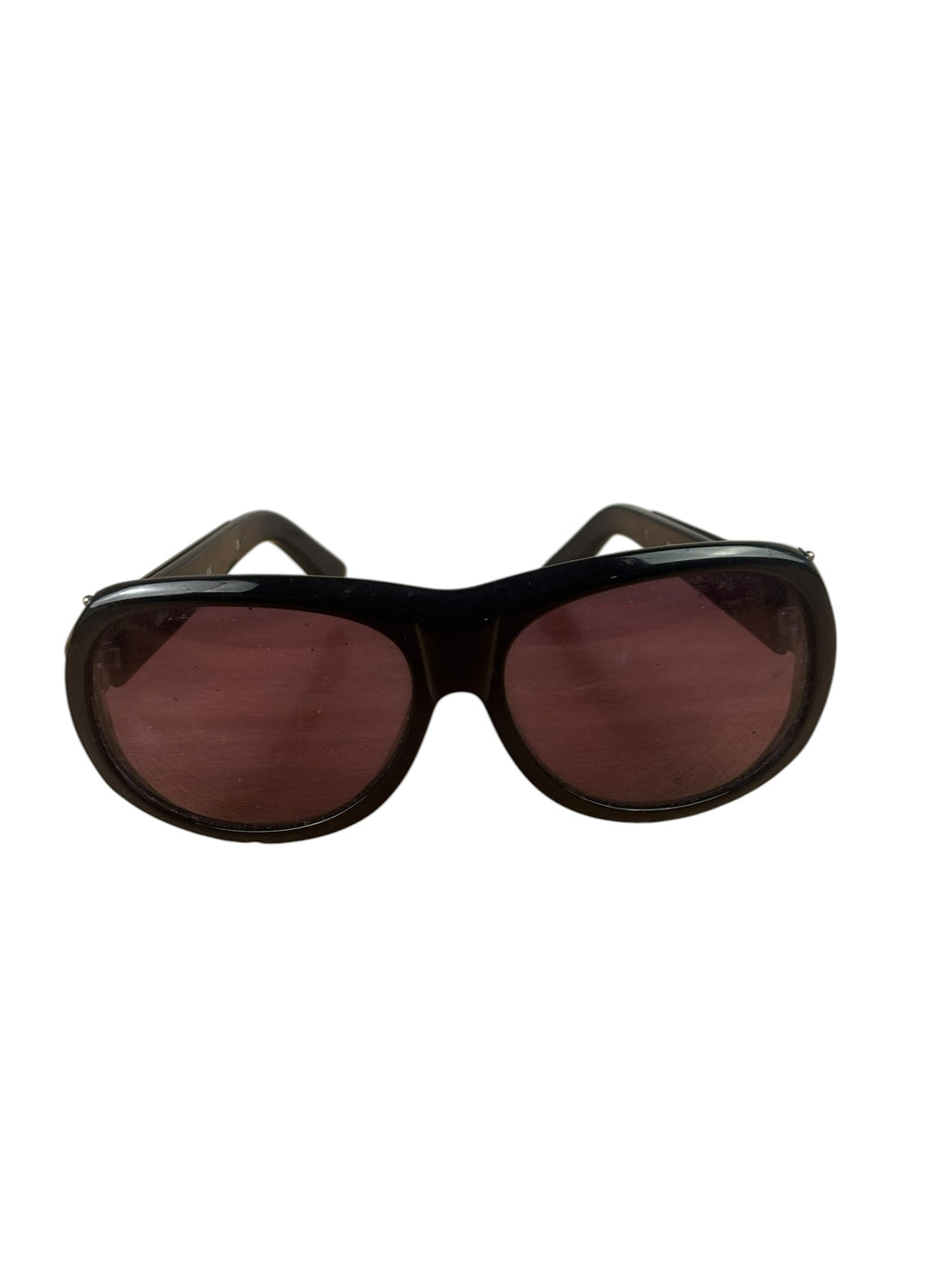 Chloe Black CL2119 Oversized Round Sunglasses