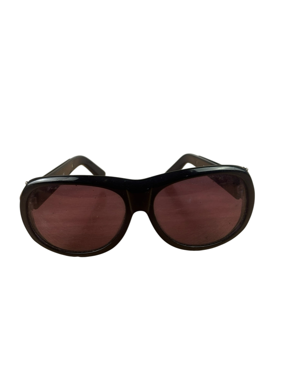 Chloe Black CL2119 Oversized Round Sunglasses