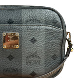 MCM Monogram Stripe Camera Crossbody