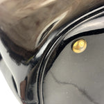 Gucci Vintage Black Patent Leather Tote