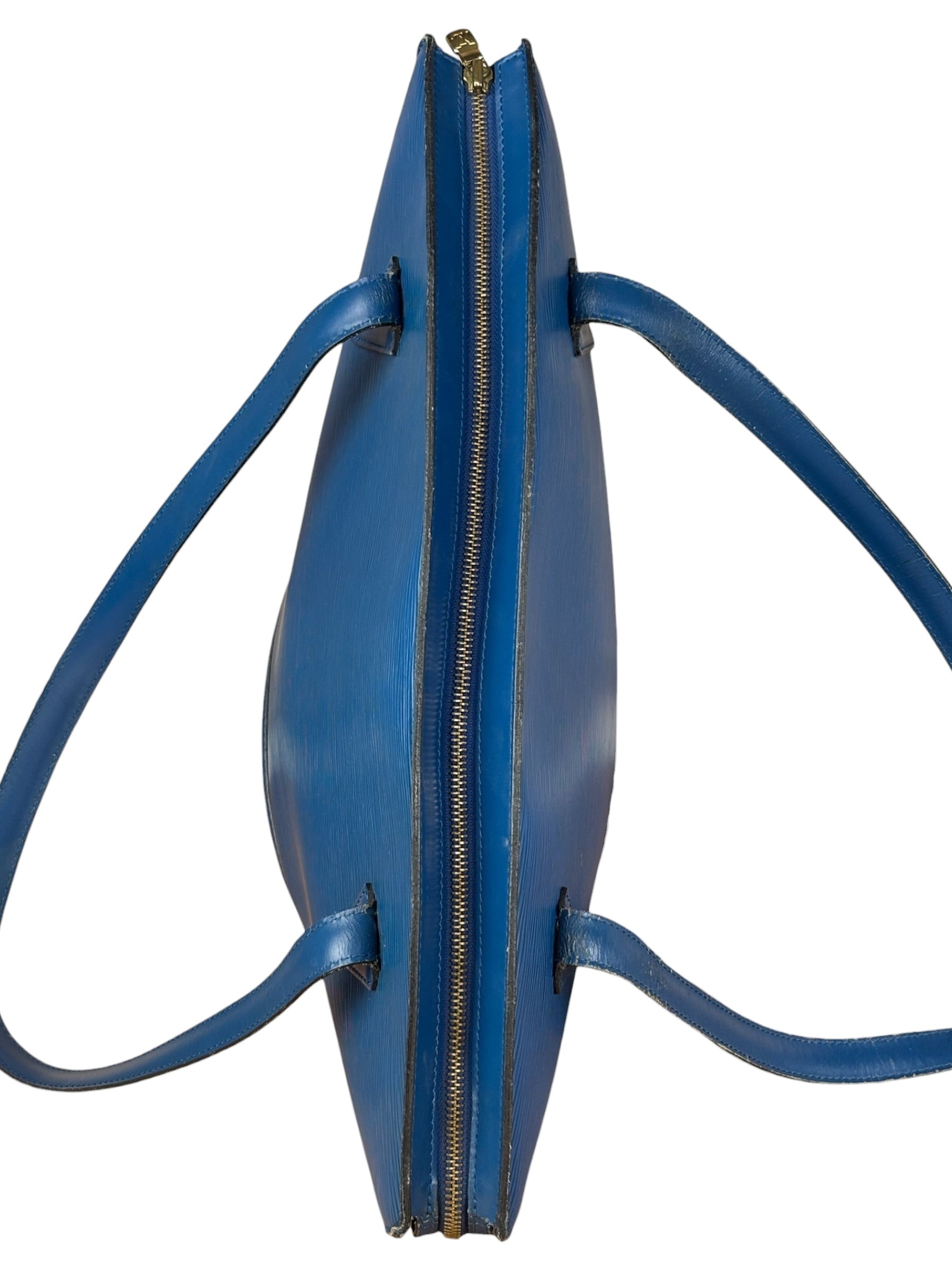 Louis Vuitton Blue Epi Saint Jacques GM Shoulder Bag