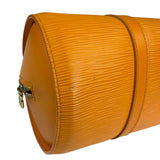Louis Vuitton Orange Epi Leather Soufflot Handbag