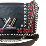Louis Vuitton Multi Color Epi Leather Embroidered Twist Shoulder Bag